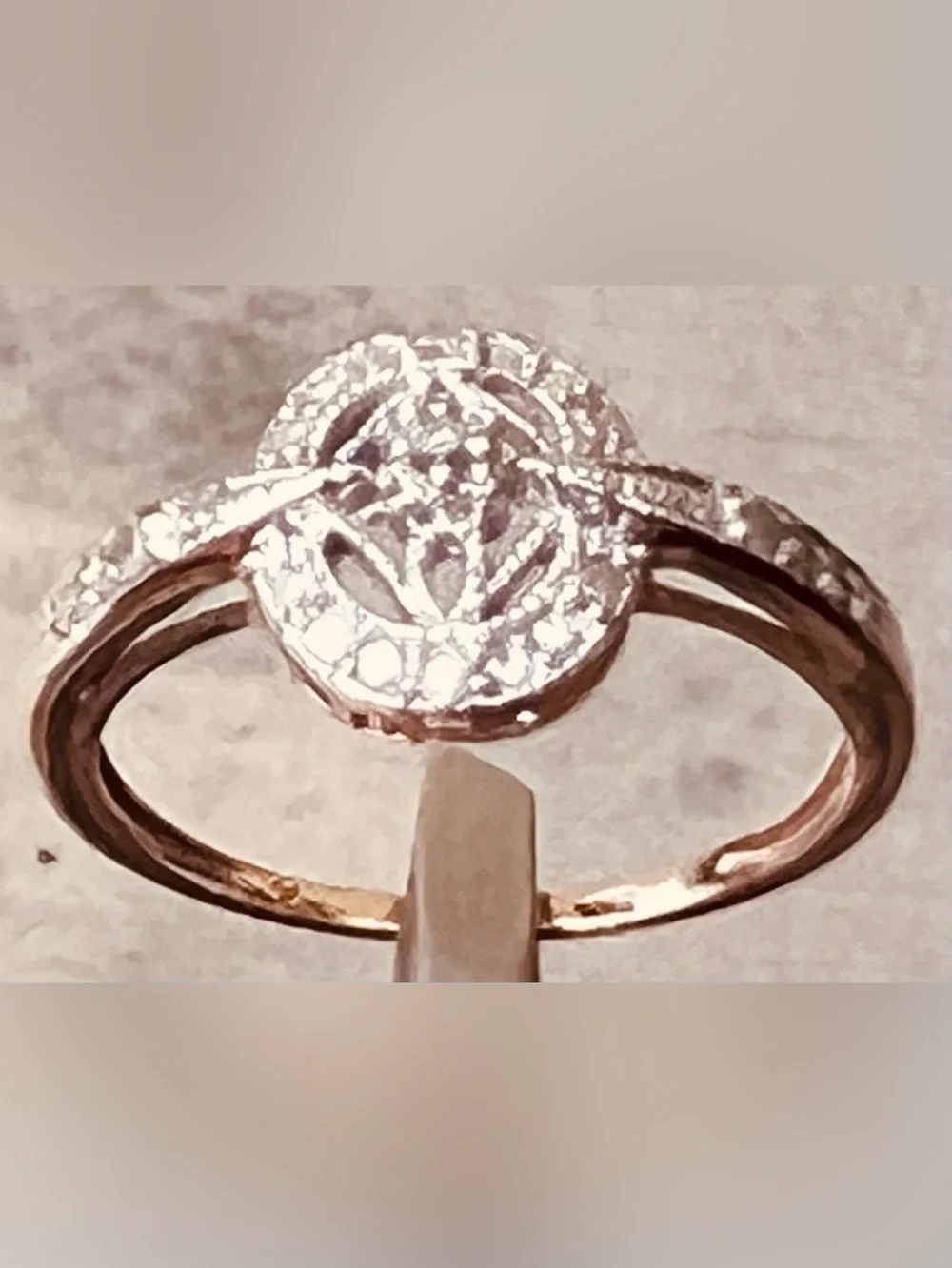 ✨Beautiful Diamond Ring NEW 10K Yellow Gold Cocktail Engagement Wedding Women’s